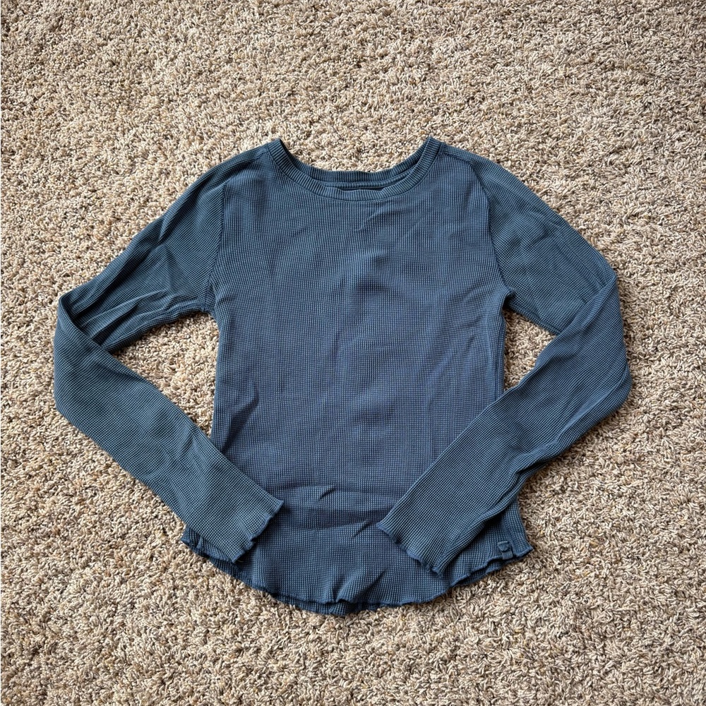 Free People Easy Does It Thermal Tee